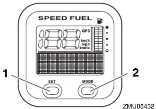 YAMAHA LFF225 - Command Link Multifunction Speed & Fuel Meter - 1