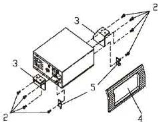 HYUNDAI H-CDM8036 - Din rear-mount (method 2) - 2