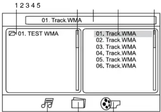 HYUNDAI H-CMD4029 - Воспроизведение файлов MP3/DivX/JPEG - 1