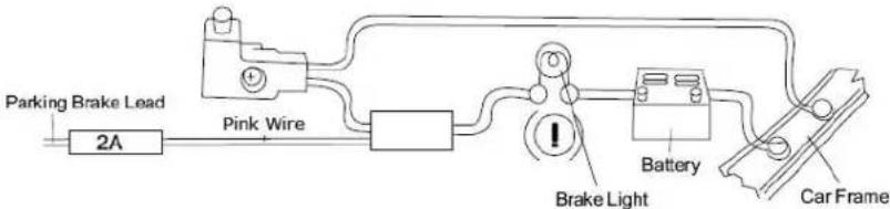 HYUNDAI H-CMMD4042 - Parking brake cable connections - 1