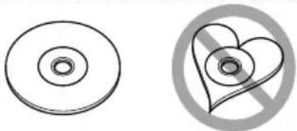 KENWOOD KDV-5544U - Discs that cannot be used - 1