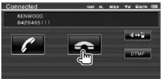 Connected KENWOOD 0426465111 DTMF