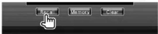 Recal Memory Clear