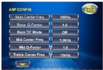 VARTA V-AVM651F - Audio sound processing (ASP) configuration - 1