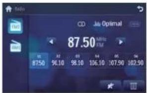 PHILIPS CID3288 - Tune to a preset station - 1