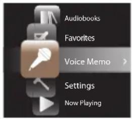 AUDIOVOX SL5008 - To record voice: - 1