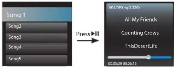 AUDIOVOX SL5008 - Menu navigation - 2