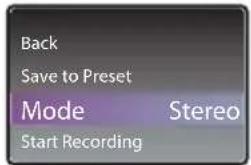 AUDIOVOX SL5008 - To switch between stereo and mono: - 1