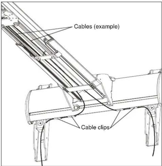 Cables (example) Cable clips