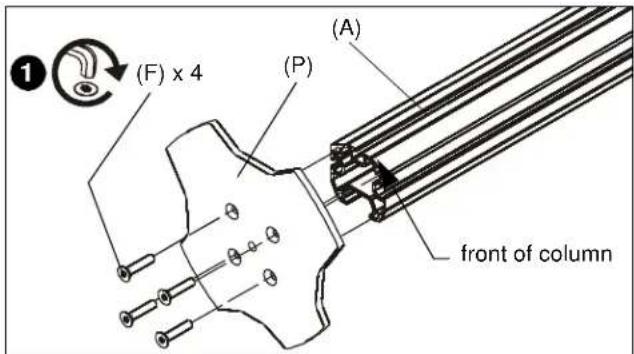 Chief K3F220S - K3G Mounts (Grommet) - 1
