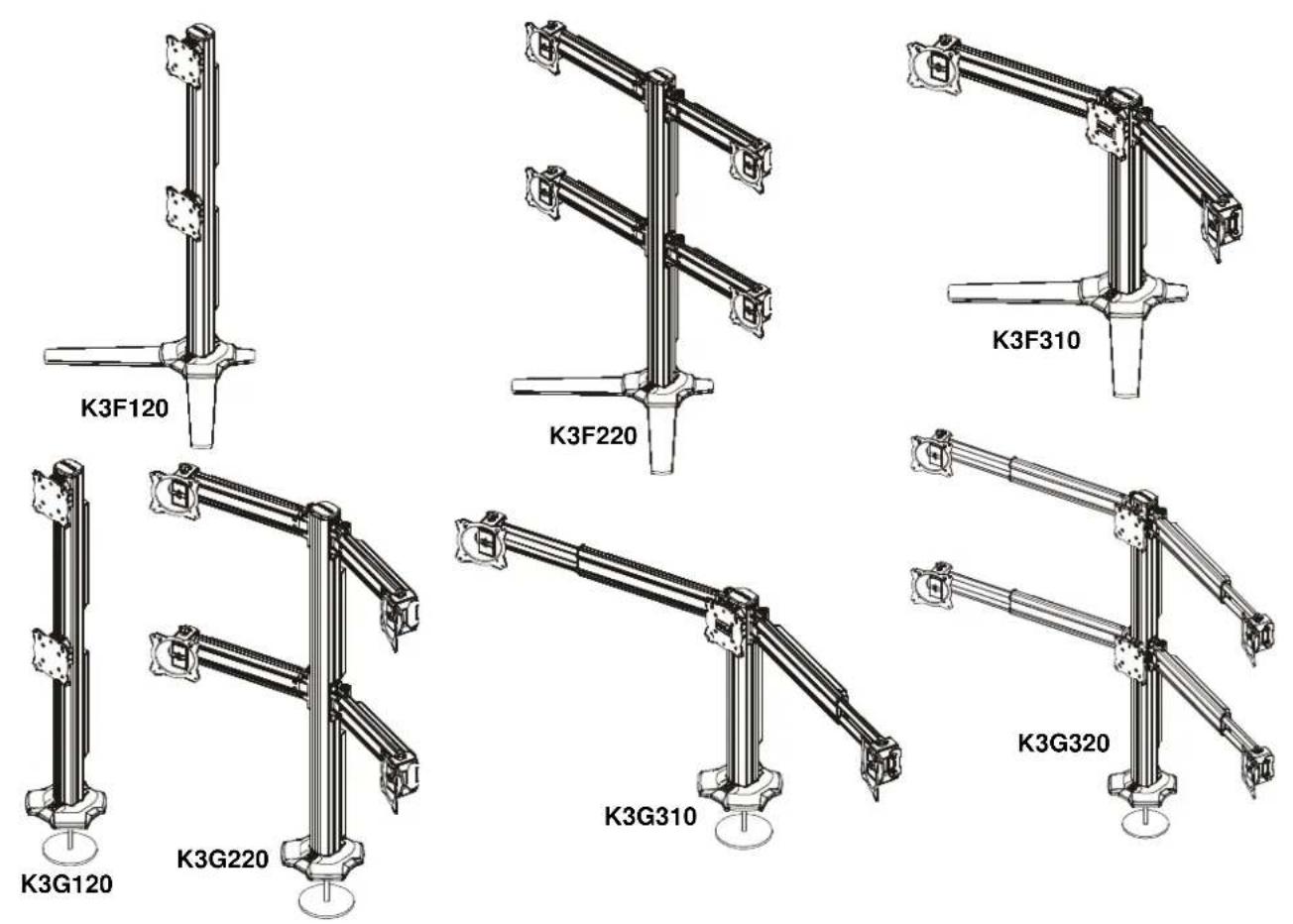 Chief K3F220S - INSTALLATION INSTRUCTIONS - 1