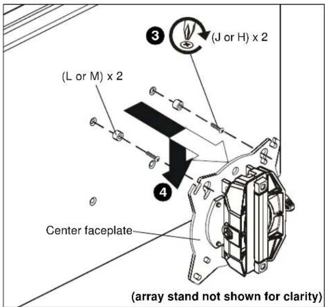 Chief K3F220S - Recessed Mounting Holes - 2