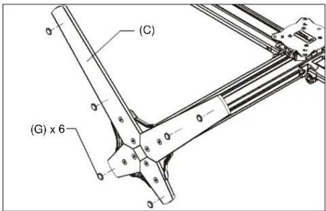 Chief K3F220S - Adding Base - K3F Mounts (Free-standing) - 4