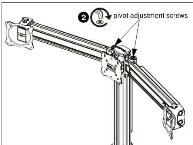 Chief K3F220S - Pivot Adjustment - 3