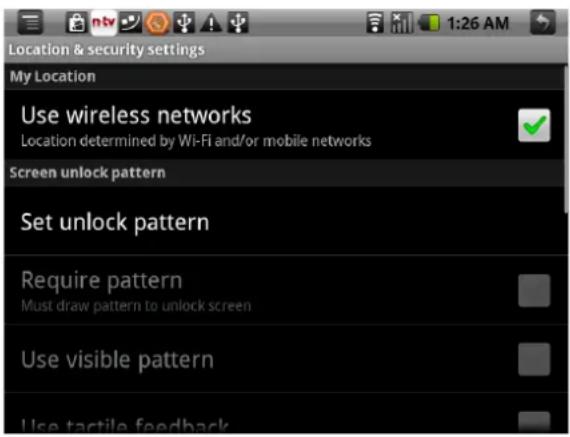 A-Rival NAV-PA83 - Safety and Location – to set up my location and password selections: - 1