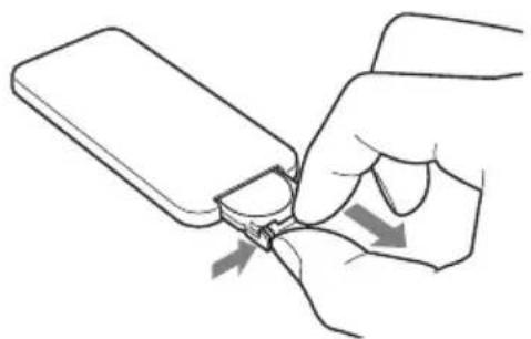 SONY DPF-D72NW - Pull out the battery holder. - 1