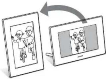 Diagram showing two frames of children interacting with a tablet, illustrating the concept of image transformation or interaction.