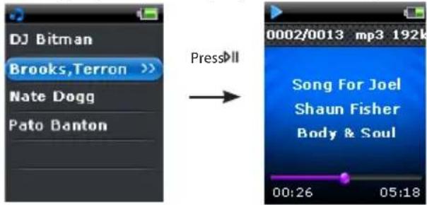 AUDIOVOX M6104 - Menu navigation - 2