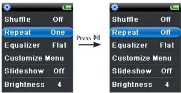 AUDIOVOX M6104 - Menu navigation - 3