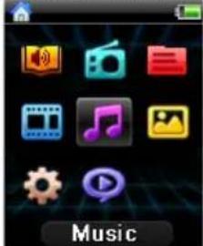 AUDIOVOX M6104 - Playing music files - 1