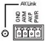 AMX NXA-ICSNET - AxLink Port and LED - 1