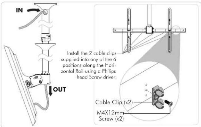 Atdec Telehook TH-3070-CT-B2B - 9C. Secure Horizontal Rail - 7