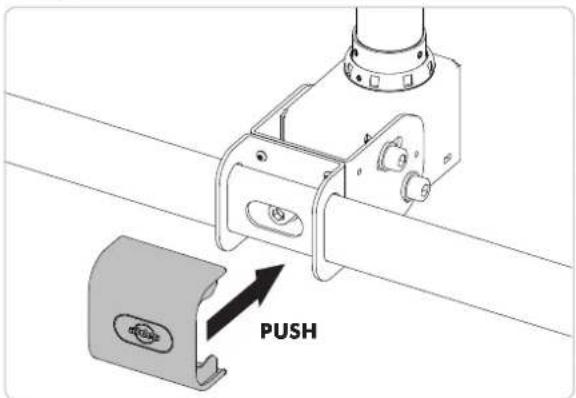 Atdec Telehook TH-3070-CT-B2B - 9C. Secure Horizontal Rail - 2
