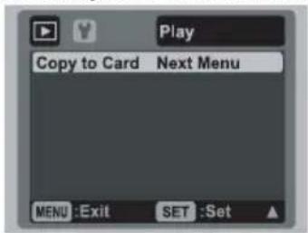 AGFAPHOTO Optima 830UW - Playback Menu - 2