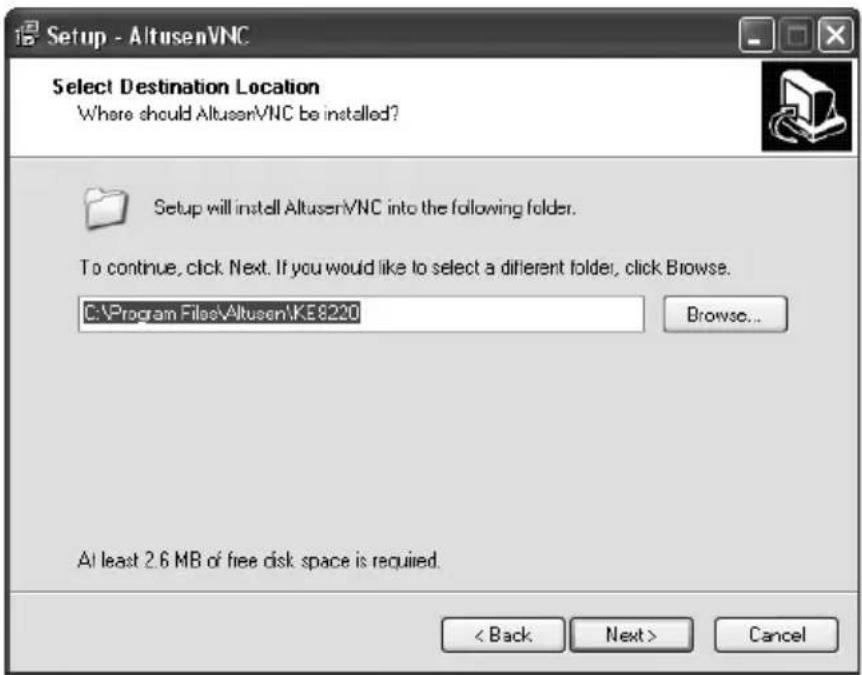 ATEN KE8220 - Installing AltusenVNC on Remote Computers - 4