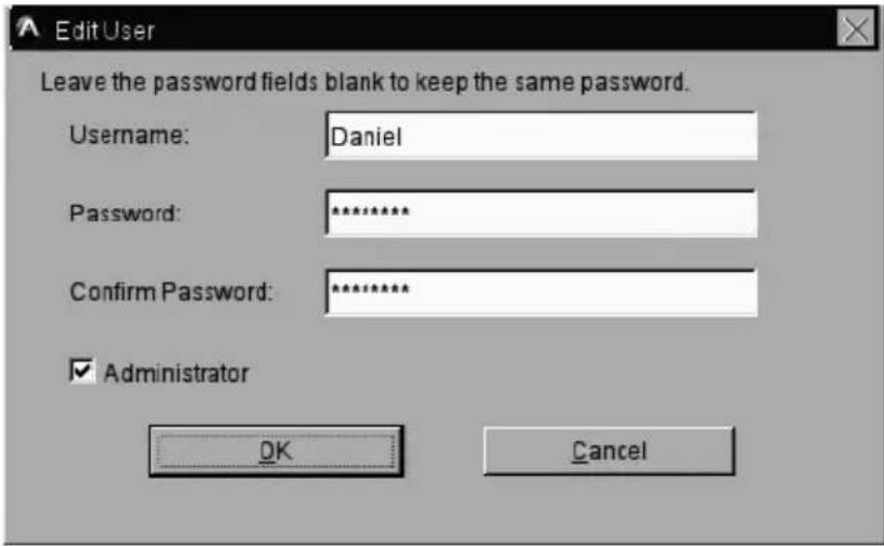 ATEN KE8220 - Editing a User - 1