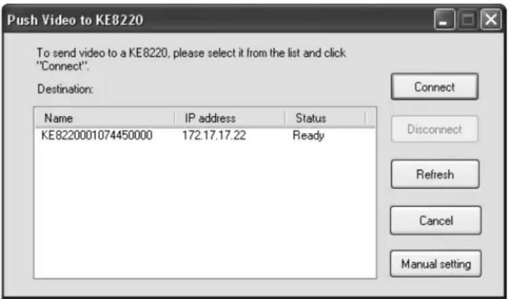 ATEN KE8220 - Pushing Video to the KE8220 - 1