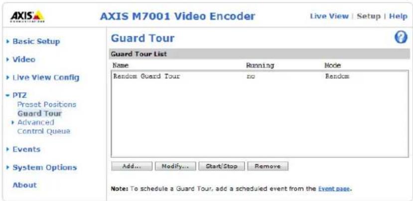 AXIS 0298-031 - Guard Tour - 1