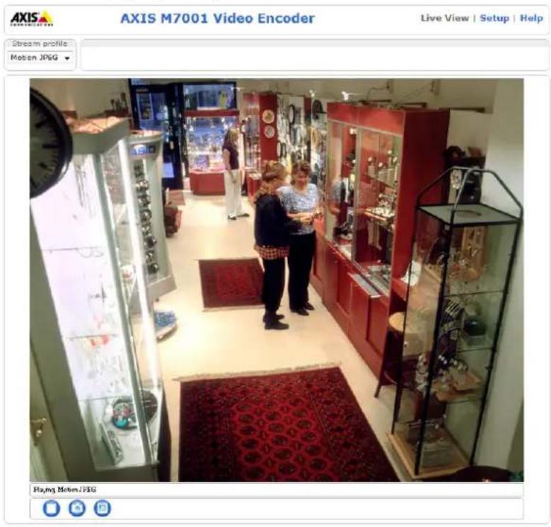 AXIS 0298-031 - Access from a browser - 1