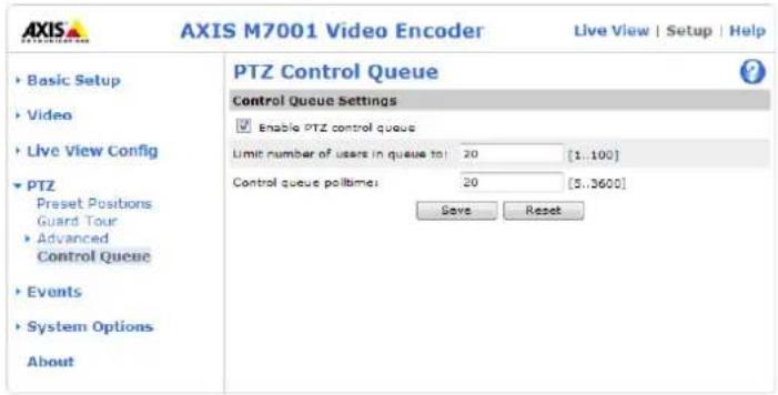 AXIS 0298-031 - Control Queue - 1
