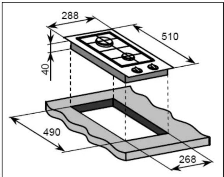 BAUMATIC BG2.1SS - Installing the appliance - 1