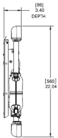 Chief PDR2053B - DIMENSIONS - 3