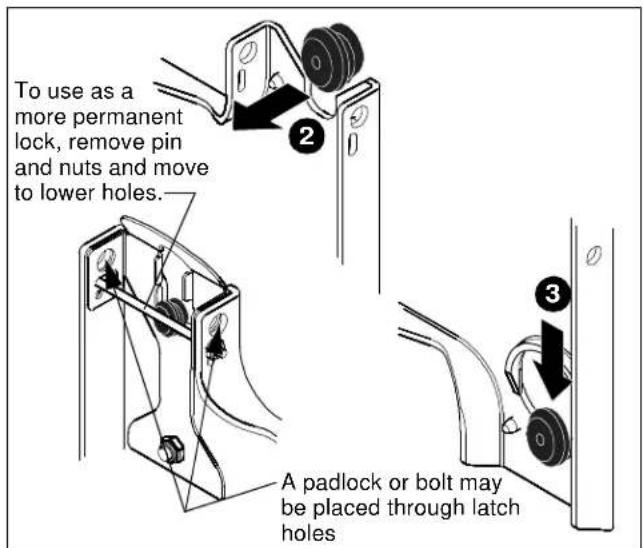Chief PDR2053B - Mounting the Display - 4