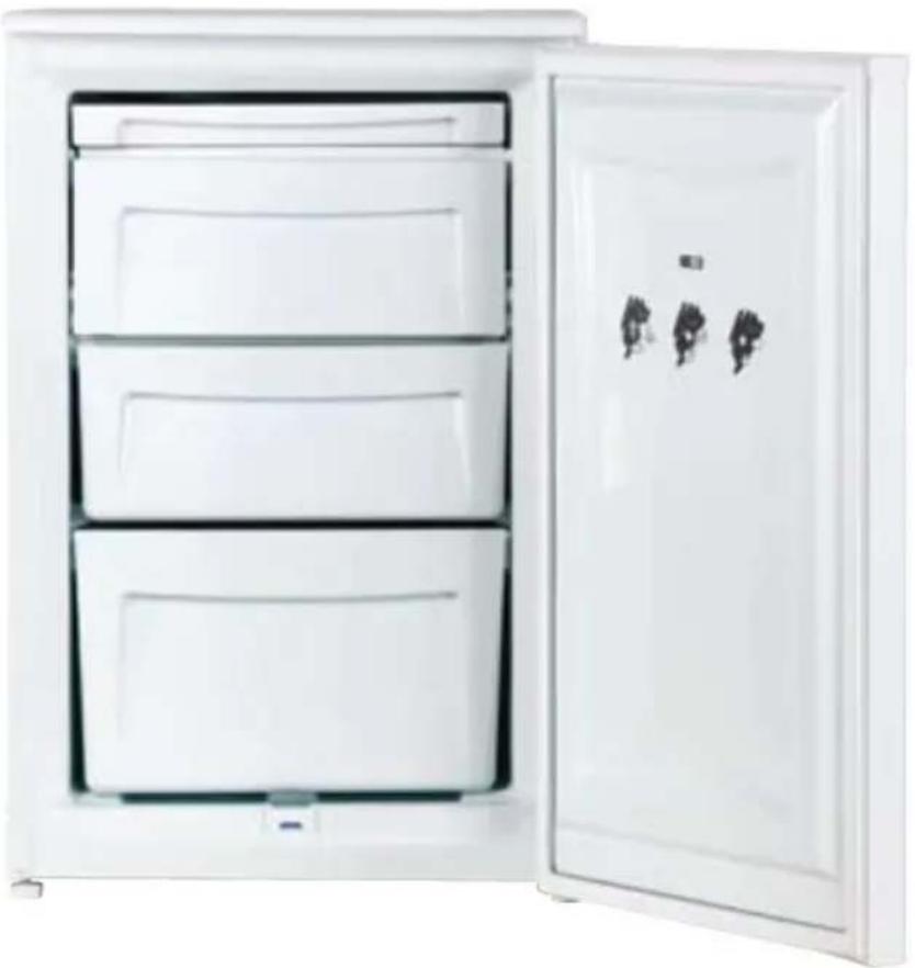 CDA FF180WH - FF180 freestanding under counter larder freezer - 1
