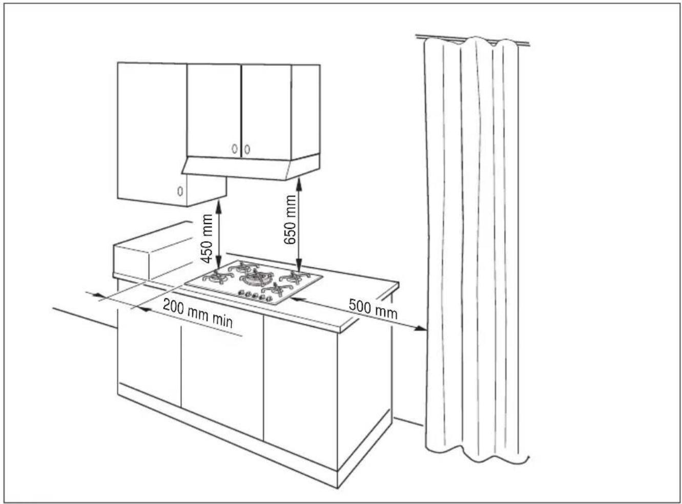 CDA HVG75BL - TECHNICAL INFORMATION FOR THE INSTALLER - 1