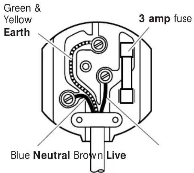 CDA HVG75BL - Warning! This appliance must be earthed - 1