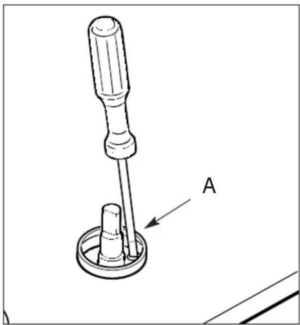 CDA HVG75BL - MINIMUM BURNER SETTING ADJUSTMENT - 1