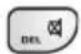 PHILIPS DECT2211G - Caller ID & Scroll down Key - 5