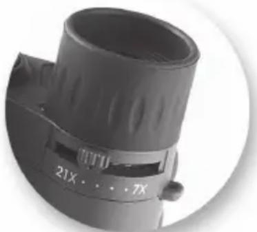 Carson XM-842HD - Operation of Zoom Binoculars - 1