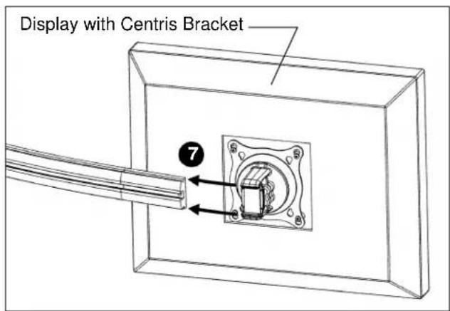 Display with Centris Bracket ⑦