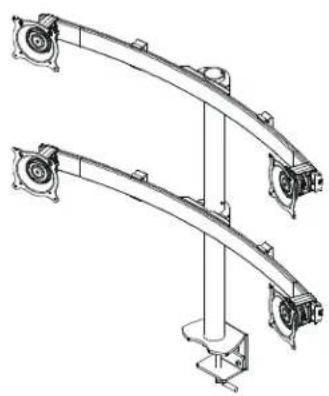 Chief KTC220B - DIMENSIONS - CONTINUED - 4