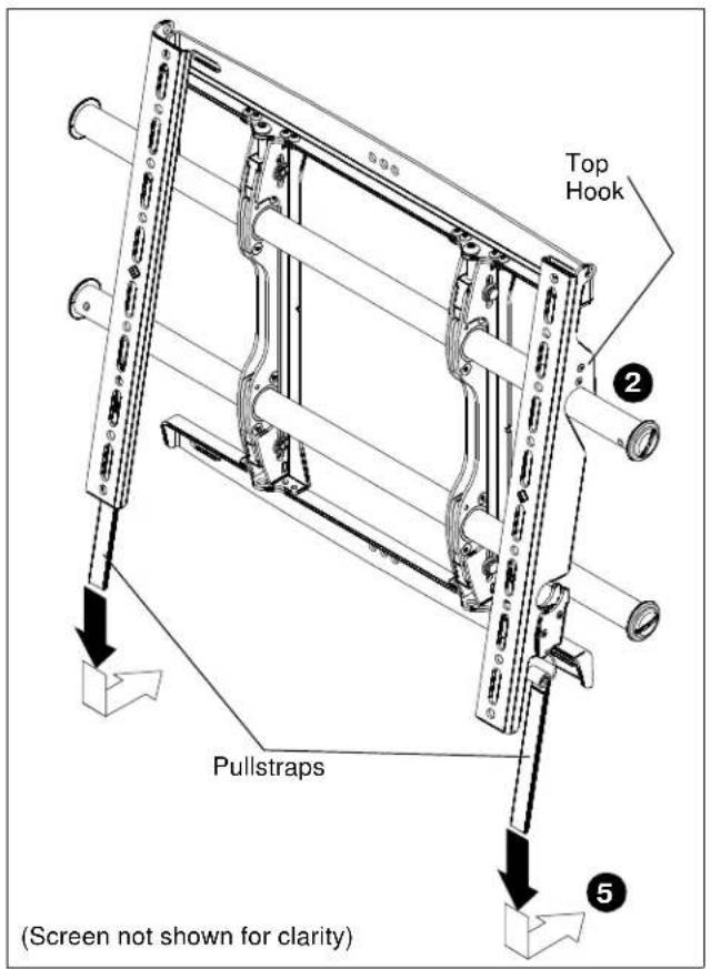 Top Hook 2 Pullstraps Screen not shown for clarity 5