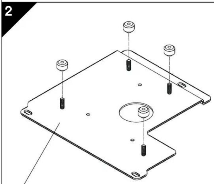 Chief RPMA203 - Threaded Rod Installation - 2