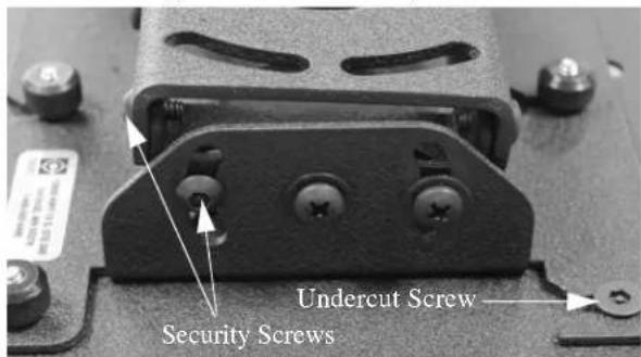Undercut Screw Security Screws