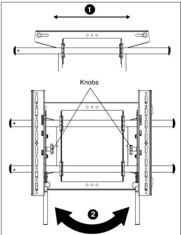 Knobs ① ②