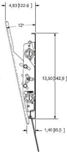 4,83 [122.6] 12° 13,50 [342,9] 1,40 [85.5]